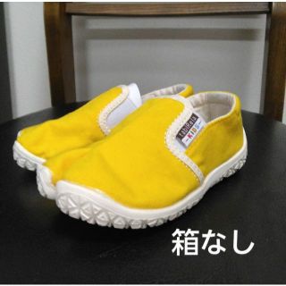 たびりらキッズ 15.0センチ/黄色 足袋ソックス付(スリッポン)