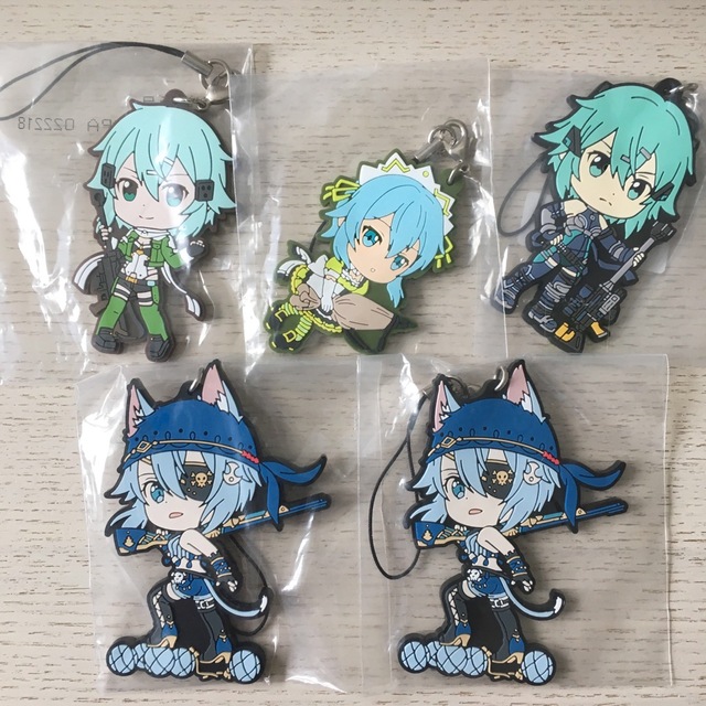 SAO ソードアートオンライン きゅんキャラ ラバーストラップ シノン | フリマアプリ ラクマ