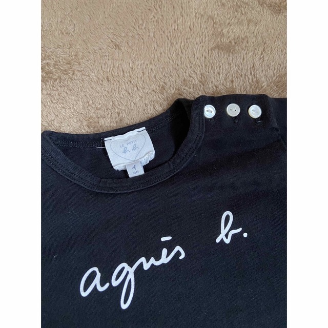 agnes b.(アニエスベー)のアニエスベー　ロゴT ロンT キッズ/ベビー/マタニティのキッズ服男の子用(90cm~)(Tシャツ/カットソー)の商品写真