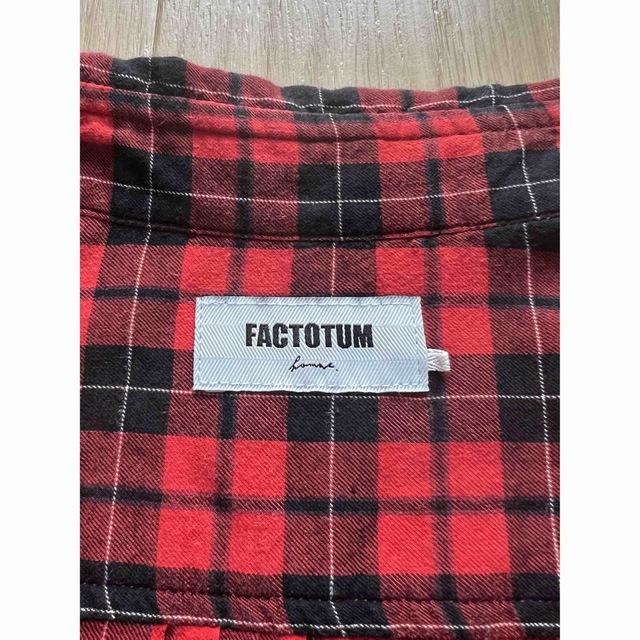 FACTOTUM(ファクトタム)のFACTOTUM／ファクトタム　チェックシャツ メンズのトップス(シャツ)の商品写真