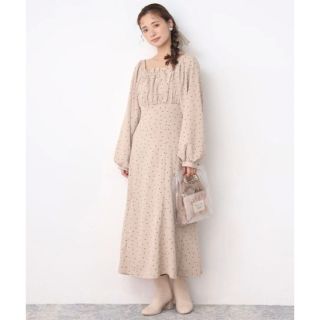 ワンアフターアナザーナイスクラップ(one after another NICE CLAUP)の【ZOZO限定】ladyロングフレアワンピース(ロングワンピース/マキシワンピース)