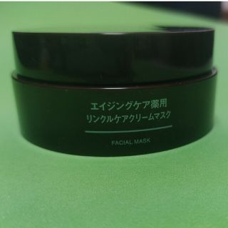 ムジルシリョウヒン(MUJI (無印良品))の無印良品 エイジングケア薬用リンクルケアクリームマスク 80g(フェイスクリーム)