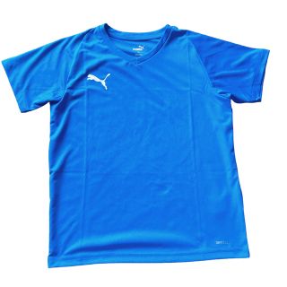 プーマ(PUMA)のPUMA  プーマ　ゲームシャツ　150 半袖　Tシャツ　ブルー(Tシャツ/カットソー)