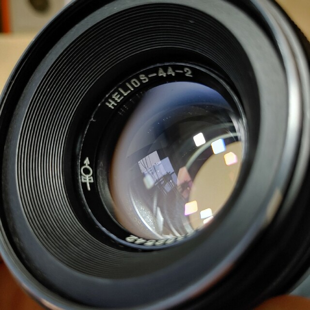 HELIOS-44-2 改造四角絞り羽根 m42マウント ZENIT HELIOS-44-2 改造四角絞り羽根 m42マウント ZENIT