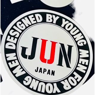 希少！1960年代JUNステッカー昭和初期Design復刻版耐候性良好！