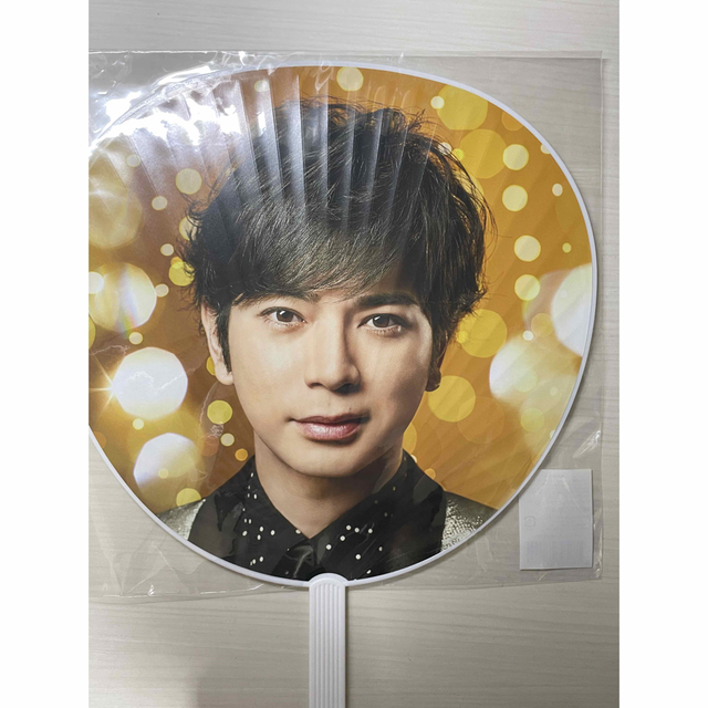 嵐(アラシ)の松本潤　ジャンボうちわ エンタメ/ホビーのタレントグッズ(アイドルグッズ)の商品写真