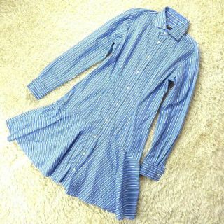 ポロラルフローレン 子供 ワンピース(女の子)(ストライプ)の通販 100
