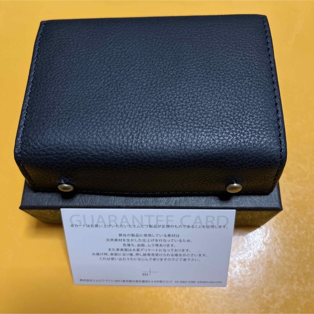 m+ - 【新品・未使用】m+ エムピウ ミッレフォッリエⅡ P25 ネイビーの