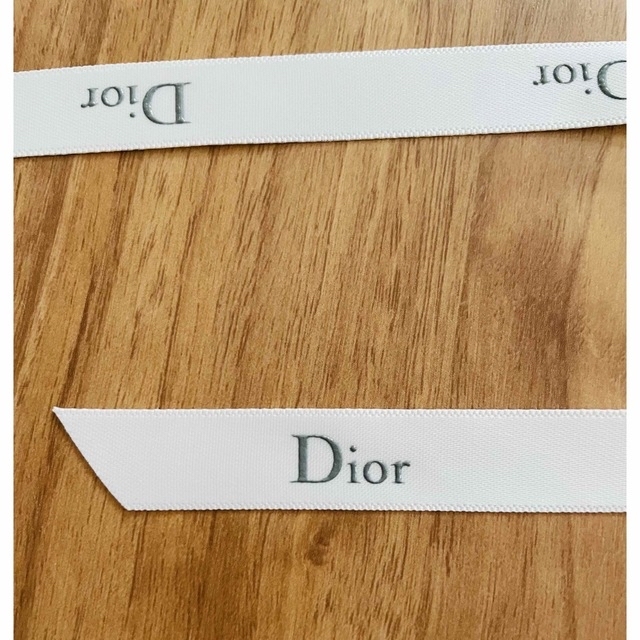 Christian Dior(クリスチャンディオール)のDior ラッピングリボン　 インテリア/住まい/日用品のオフィス用品(ラッピング/包装)の商品写真