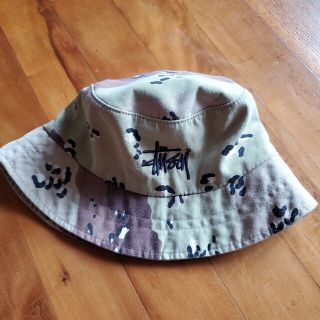 XL stussy バケット ハット ovy 紺タグ キャップ ステューシー