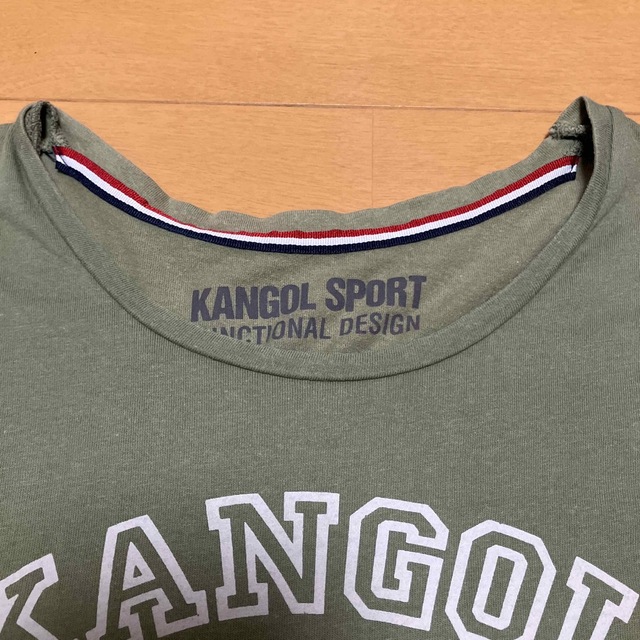 KANGOL(カンゴール)のTシャツ　カーキ　KANGOL メンズのトップス(Tシャツ/カットソー(半袖/袖なし))の商品写真