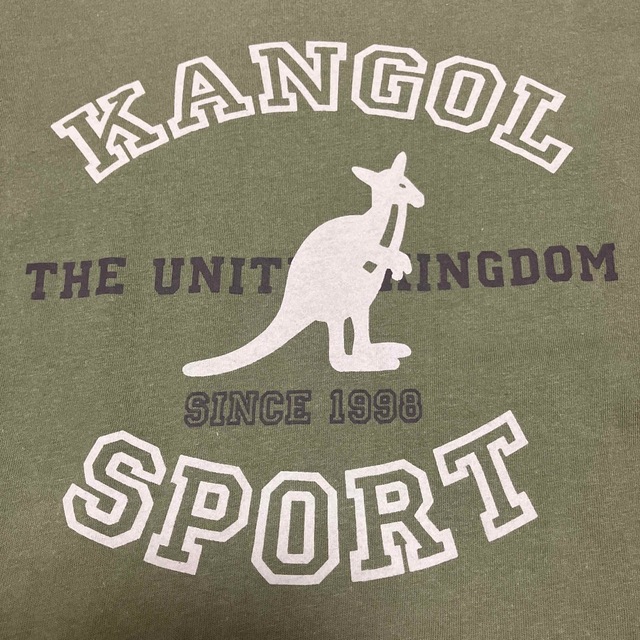 KANGOL(カンゴール)のTシャツ　カーキ　KANGOL メンズのトップス(Tシャツ/カットソー(半袖/袖なし))の商品写真