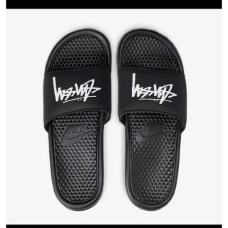 ステューシー(STUSSY)のSTÜSSY BENASSI SLIDE ナイキ ステューシー ベナッシ (サンダル)