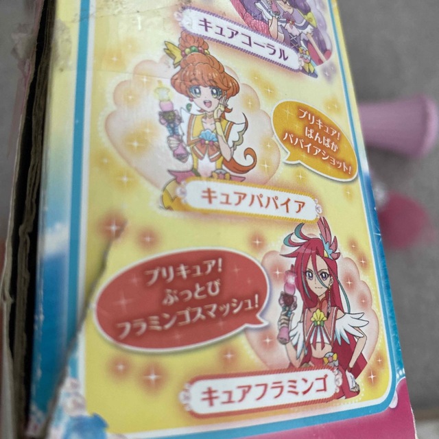 BANDAI(バンダイ)のプリキュア　ハートルージュロッド エンタメ/ホビーのおもちゃ/ぬいぐるみ(キャラクターグッズ)の商品写真