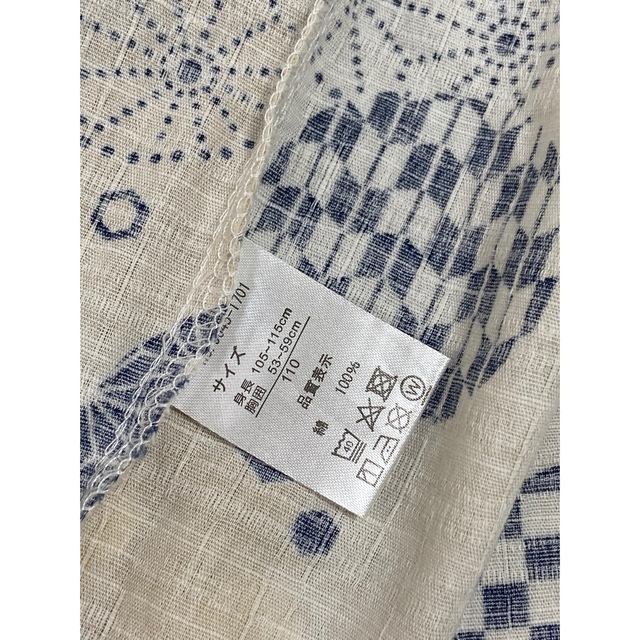 甚平　キッズ　110cm 兄弟でお揃い可◎ キッズ/ベビー/マタニティのキッズ服男の子用(90cm~)(甚平/浴衣)の商品写真