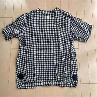 サカイ(sacai)のサカイ　sacai プルオーバー　ギンガムチェック(Tシャツ/カットソー(半袖/袖なし))