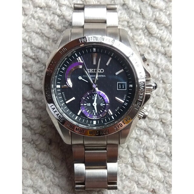 SEIKO BRIGHTZ SAGA117 ブライトチタン製 電波ソーラー | ohmygelnails.com