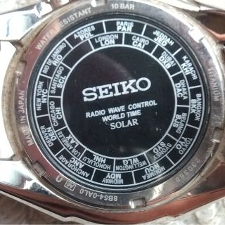 SEIKO BRIGHTZブライツ SAGA011ブライトチタン製 電波ソーラー