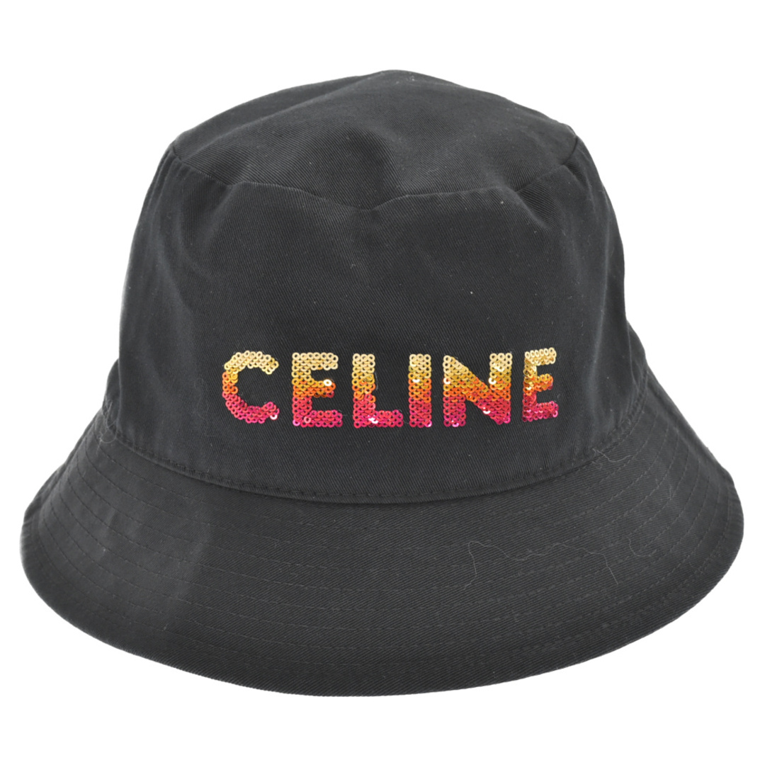 低価大特価 CELINE (セリーヌ) スパンコールロゴ キャップブランド