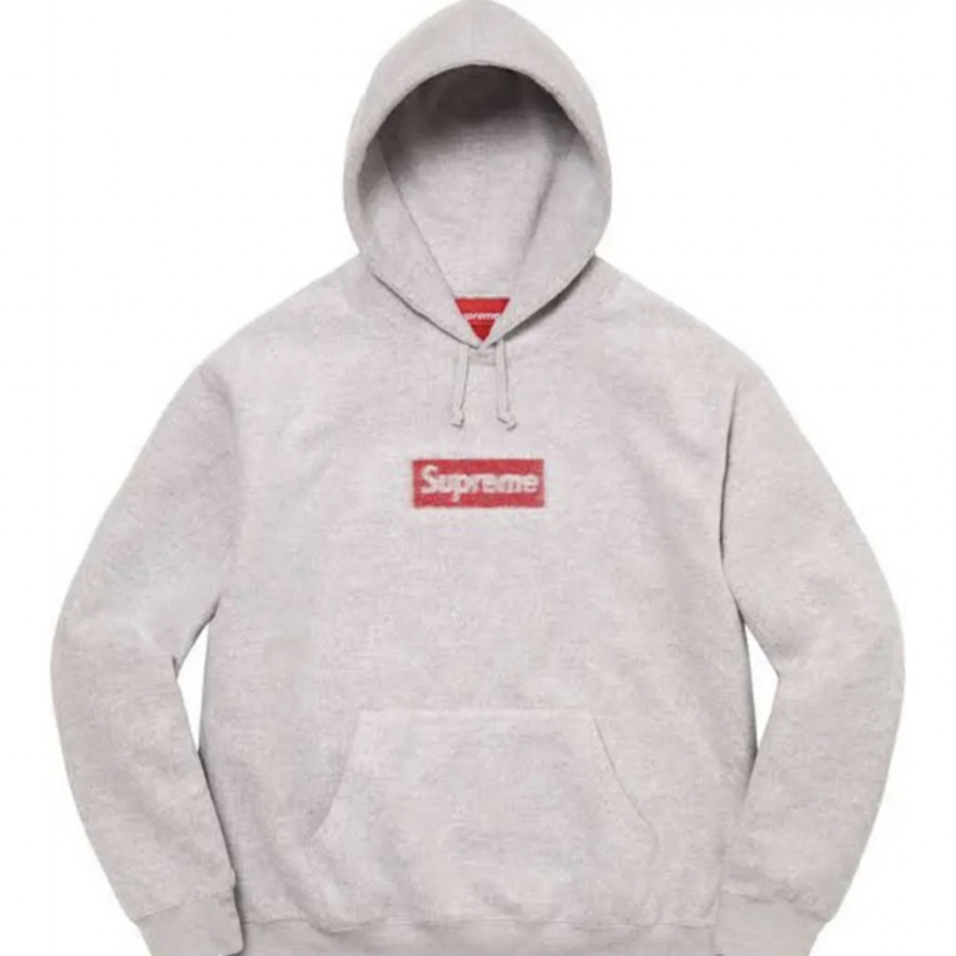 supreme inside out box logo hooded L