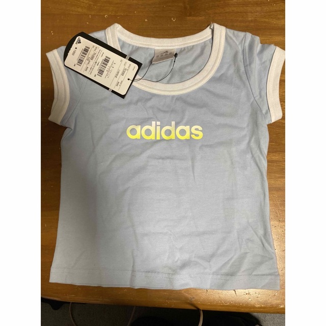 adidas(アディダス)のアディダス 半袖Tシャツ 110cm キッズ/ベビー/マタニティのキッズ服女の子用(90cm~)(Tシャツ/カットソー)の商品写真