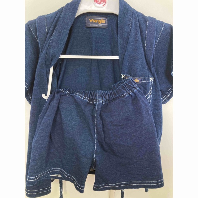 甚平 90 キッズ/ベビー/マタニティのキッズ服男の子用(90cm~)(甚平/浴衣)の商品写真