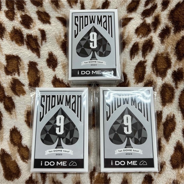 ★Snow Man★ i DO ME トランプ３つセット