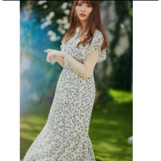 ハーリップトゥ(Her lip to)のMuguet printed Romantic Dress herlipto(ロングワンピース/マキシワンピース)