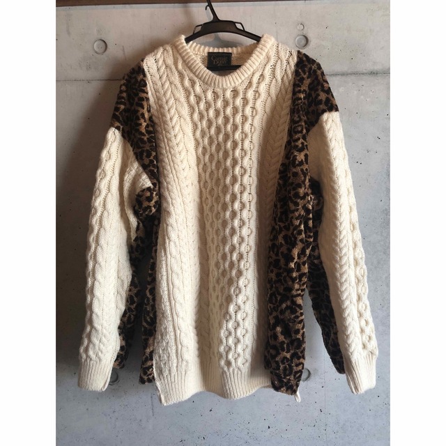 CHANGES チェンジーズ KNIT リメイク ニット レオパード | フリマアプリ ラクマ