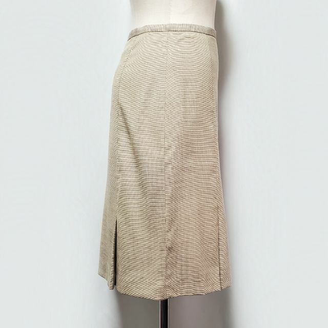 KEITH(キース)のキース ベージュ系 膝丈 タイトスカート サイズ36 （約Sサイズ相当） ユーズ レディースのスカート(ひざ丈スカート)の商品写真