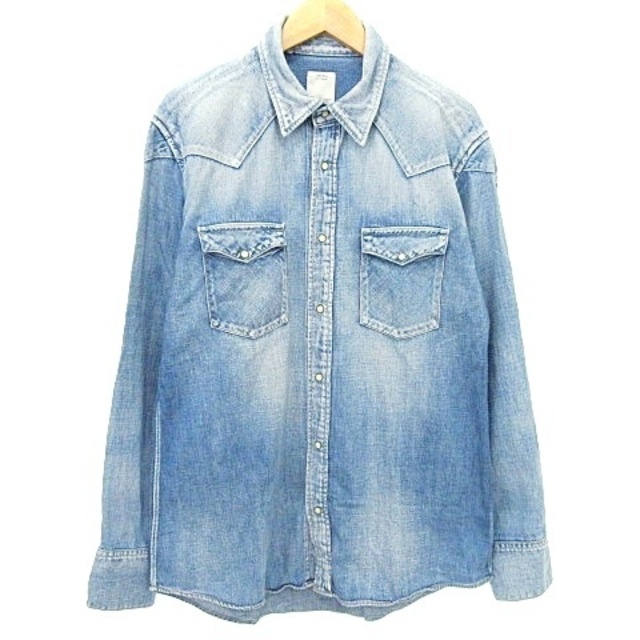 VISVIM SS FOUR CORNERS SHIRT デニム シャツ 3