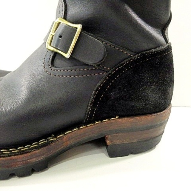 ウエスコ BOSS エンジニアブーツ 9.5 EE 27.5cm相当 黒 メンズ