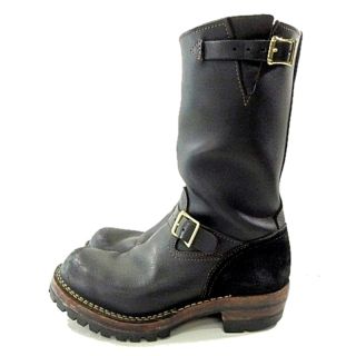 Wesco - ウエスコ BOSS エンジニアブーツ 9.5 EE 27.5cm相当 黒 メンズ