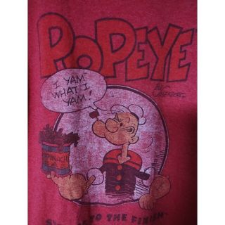 633　ポパイ　Tシャツ(Tシャツ/カットソー(半袖/袖なし))