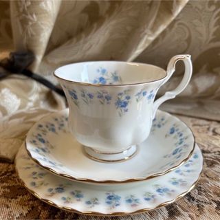 ロイヤルアルバート(ROYAL ALBERT)の英国製 新品 RoyalArbert Memory Lane トリオ(食器)