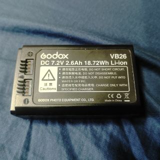 ソニー(SONY)のgodoxバッテリー vb26a(ストロボ/照明)