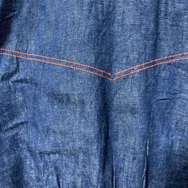 デニム メンズ ブルゾン L ブルー USA 90s 長袖 ジャケット 8