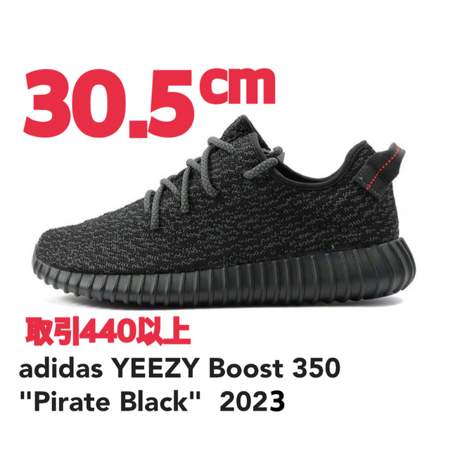 adidas YEEZY Boost 350 Pirate Black 30.5
