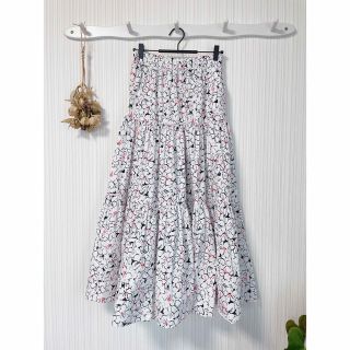 ザラ(ZARA)のZARA 花柄スカート(ロングスカート)