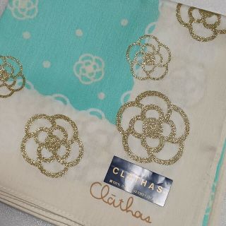 クレイサス(CLATHAS)の値下げ📌クレイサス☆大判ハンカチーフ58×58🌼(ハンカチ)