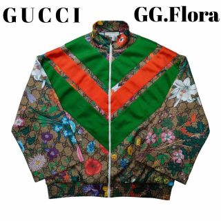 Gucci - 極美品✨ グッチ GGフローラ シェリーライン 花柄 トラック