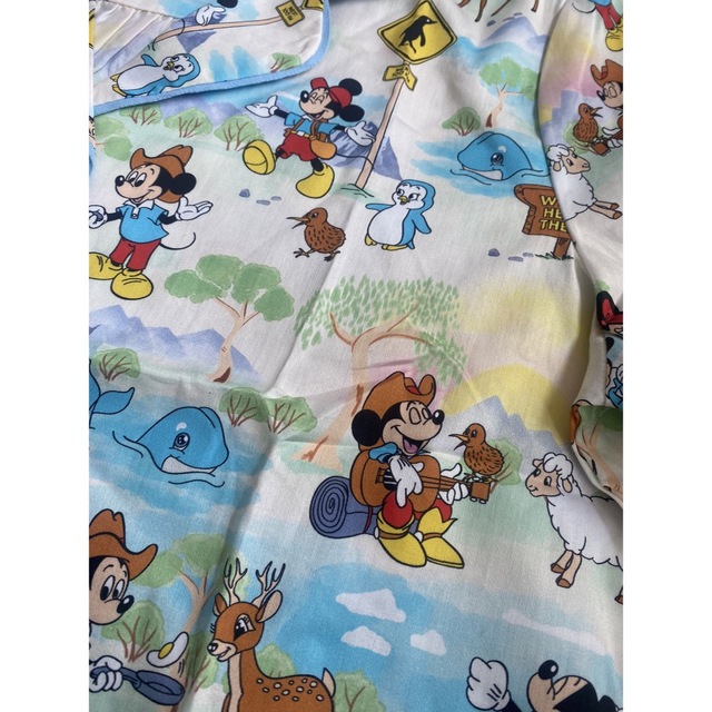 Disney(ディズニー)の日本未発売 ディズニー ミッキー ミニー バンビ 半袖 パジャマ ルームウェア レディースのルームウェア/パジャマ(ルームウェア)の商品写真