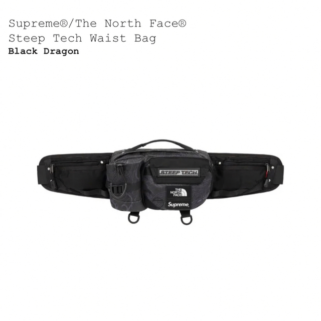 Supreme/North Face Steep Tech Waist Bag