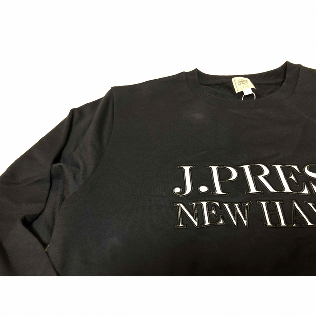 極細繊維クロス M431新品J.PRESSインレージャージ クルーロゴパーカーL