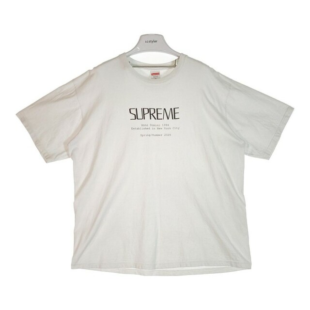 supreme Anno Domini Tee シュプリーム Tシャツ L 白 www ...