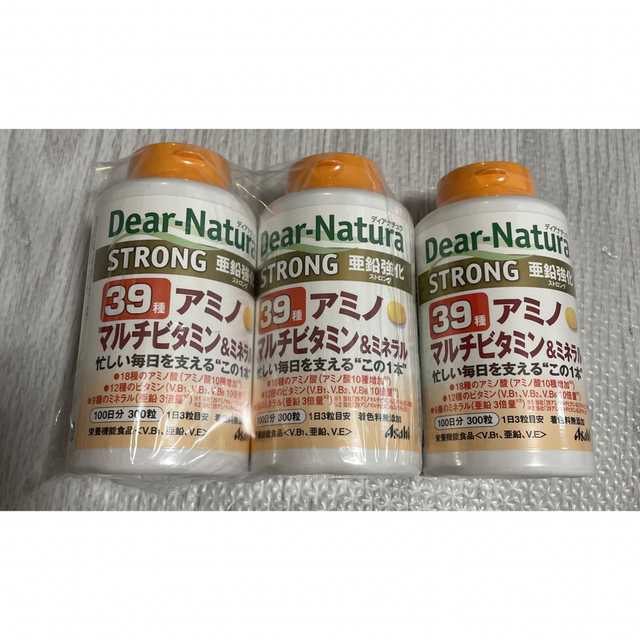 ディアナチュラ ストロング39 アミノ マルチビタミン&ミネラル 100日分 … ディアナチュラ ストロング39 アミノ マルチビタミン&ミネラル 100日分 300粒 Dear-Natura(ディアナチュラ)