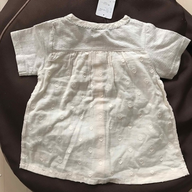 Biquette(ビケット)のビケット　新品　半袖　トップス　100 キッズ/ベビー/マタニティのキッズ服女の子用(90cm~)(Tシャツ/カットソー)の商品写真