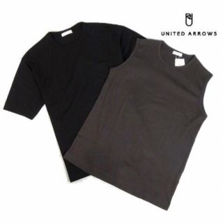 ユナイテッドアローズ(UNITED ARROWS)の【UNITED ARROWS／ユナイテッドアローズ 】半袖Tシャツ×タンクトップ(Tシャツ/カットソー(半袖/袖なし))