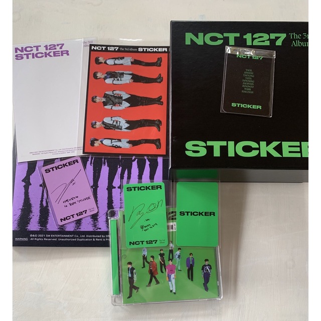 NCT 127 sticker doyoung set エンタメ/ホビーのCD(K-POP/アジア)の商品写真