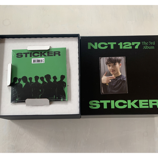 NCT 127 sticker deluxe box mark